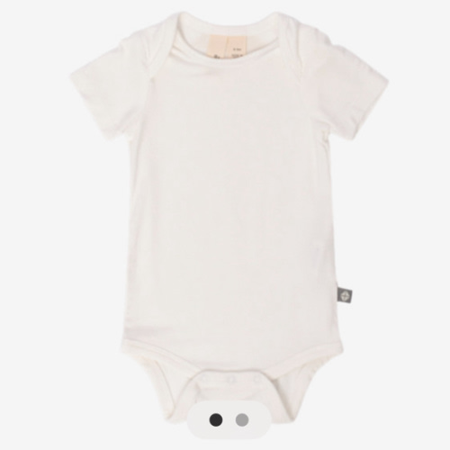 Bodysuit in Cloud | Infant Bodysuit | Kyte Baby (3-6 M/Cloud)