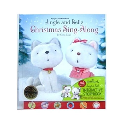 Hallmark Christmas XKT1288 Jingle and Bell's Sing-A-Long Interactive Book