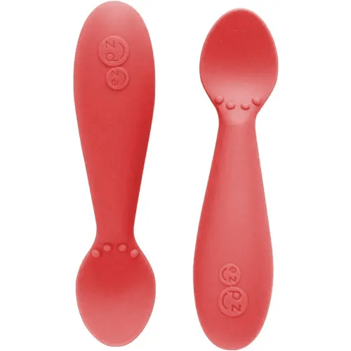 ezpz Tiny Spoon (2 Pack in Coral)