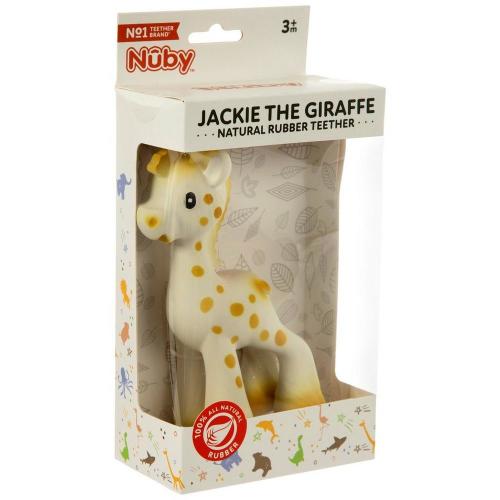 Jackie The Giraffe Rubber Teether