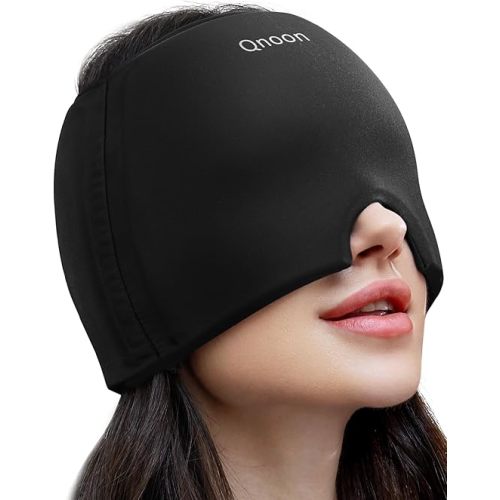 Migraine Relief Cap, Headache Relieve Cap Mask Products, Cooling Odorless Gel Ice Head Wrap for Tension, Stress,Hangover & Puffy Eyes