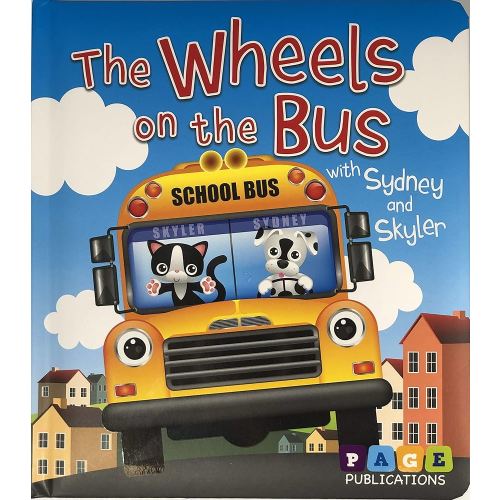 The Wheels on the Bus (Padded Board Book): A Classic Sing-Along Rhyme for Babies and Toddlers (English and English Edition)