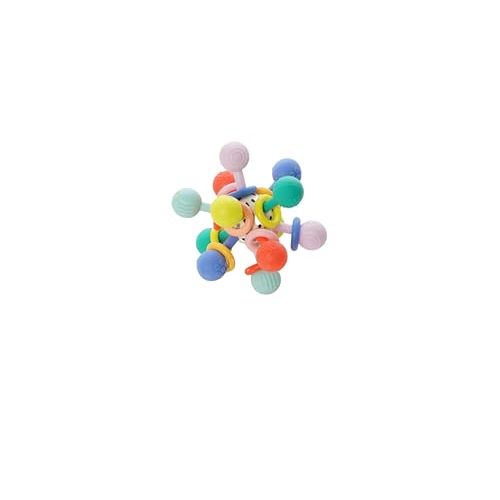 Manhattan Toy Atom Colorpop Rattle & Teether Grasping Activity Baby Toy