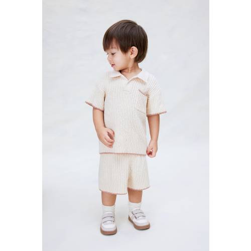2-PIECE BOUCLÉ-KNIT SET