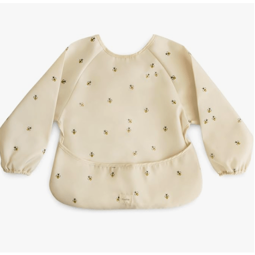 Mushie Long Sleeve Bib