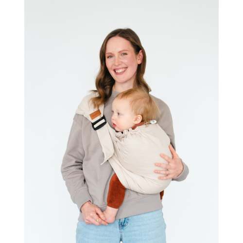 Qookie Go - Hip Carrier - Cream