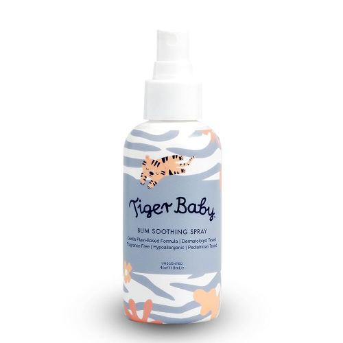 Soothing Diaper Spray, Plant-Based Natural & Organic Diaper Area Cooling Spray for Mom's & Babies, 4 Ounces