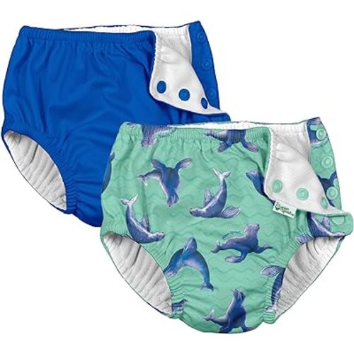 Amazon.com: i play. Baby Snap Reusable Swim Diaper for Boys or Girls: Clothing, Shoes & Jewelry