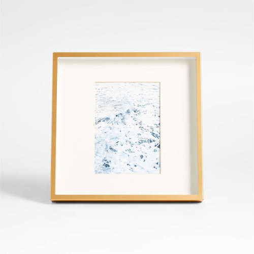 Brushed Brass 5x7 Picture Frame