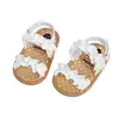 Meresysid Toddler Newborn Kids Infant New Spring And Summer Baby Shoes Flat Lace Baby Soft Soled Sandals White
