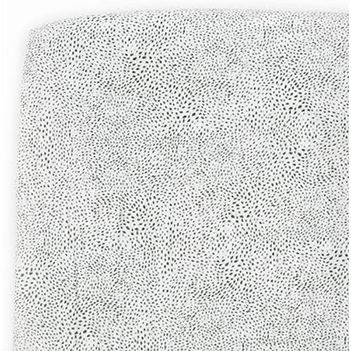 Little Unicorn Green Seed Fitted Crib Sheet | 100% Cotton Muslin | Super Soft | Sized for Standard Baby Crib & Toddler Mattress | Machine Washable | 52” x 28” x 6”
