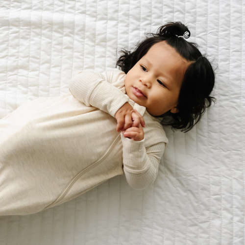 Little Sleepies Heather Oatmeal Sleepy Bag