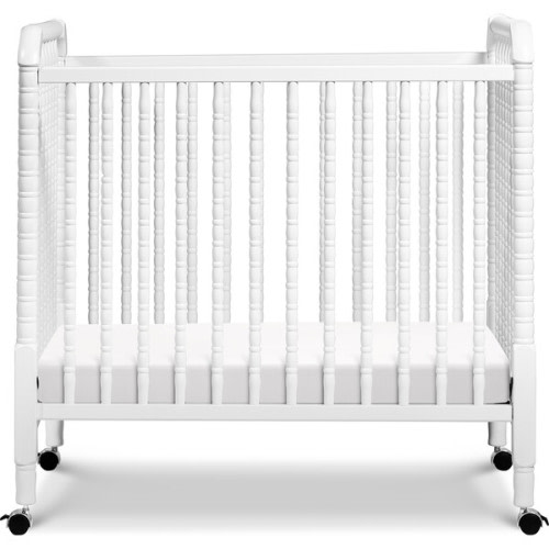 Jenny Lind 3-in-1 Convertible Mini Crib, White - DaVinci Cribs & Bassinets | Maisonette