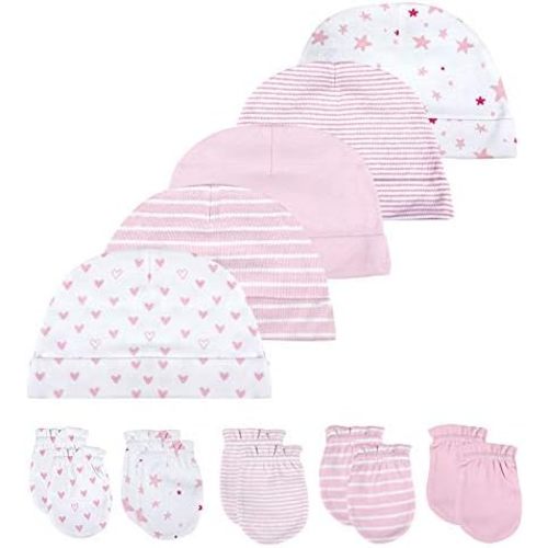 Kiddiezoom Baby Boys 4-Pack Pant Baby Girls Organic Cotton Trousers