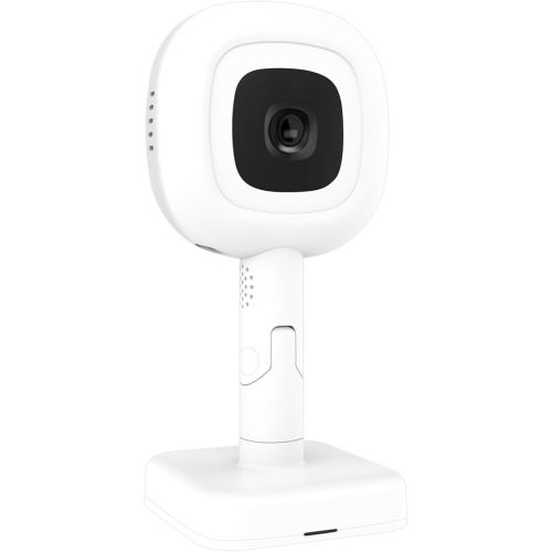 Travel Stand for Nanit Pro Baby Monitor-Prevents Falling Off, Flex Multi-Stand Wall Mount for Nanit Pro Camera with 10FT USB C Charging Cable Power Adapter-White (Camera Not Included)