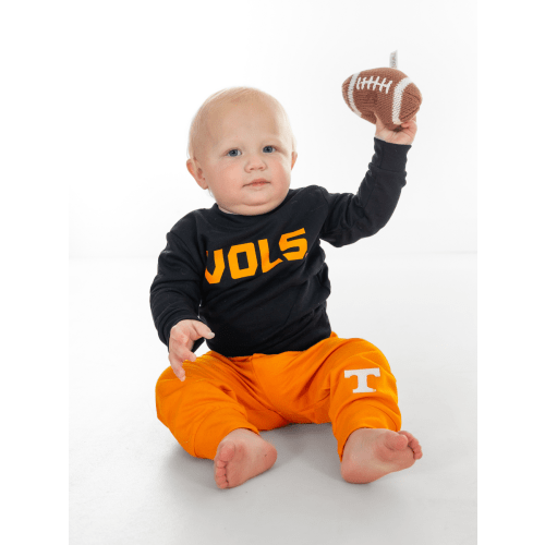 Phil The Football Rattle - Knit 5" – Little Josie's