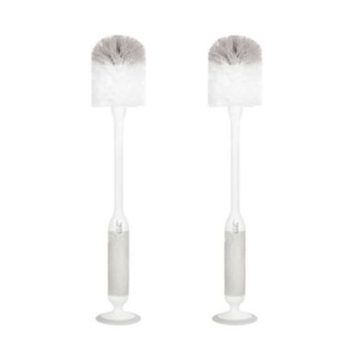 Ubbi Deluxe Baby Bottle Brush - 2pk - Gray