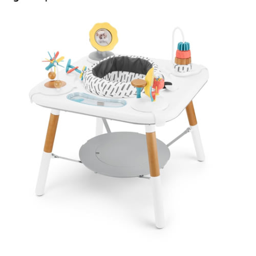 Skip Hop Discoverosity Montessori-Inspired 3-Stage Activity Center & Play Table for Baby Ages 4m+