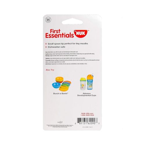 First Essentials by NUK Soft-Bite Infant Spoons