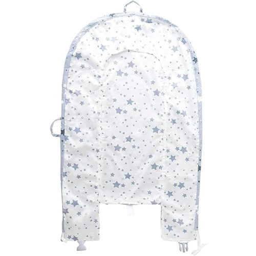 Cotton Baby Lounger Replacement Cover, Co-Sleeping Newborn Baby Nest Cover ONLY Breathable Machine Washable (Q)