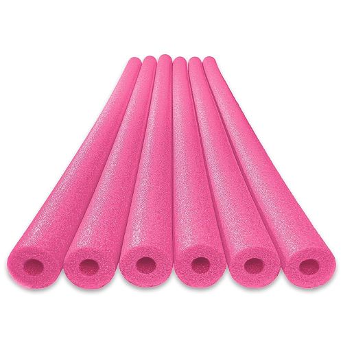 Oodles of Noodles Deluxe Foam Pool Swim Noodles - 6 Pack 48 Inch Wholesale Pricing Bulk Pack
