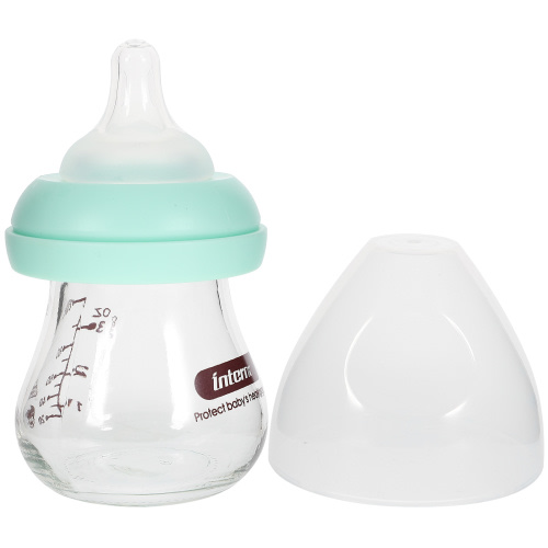 Wide Neck Glass Baby Bottle Feeding Baby Bottle Breastfeed Baby Glass Bottle