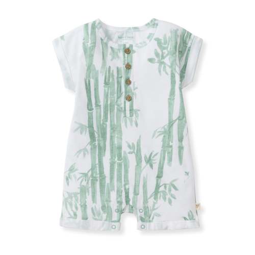 Bamboo Forest Baby Boy Romper - 12M