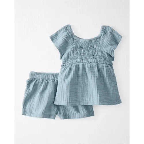 Baby 2-Piece Organic Cotton Gauze Set - Little Planet | Carter's