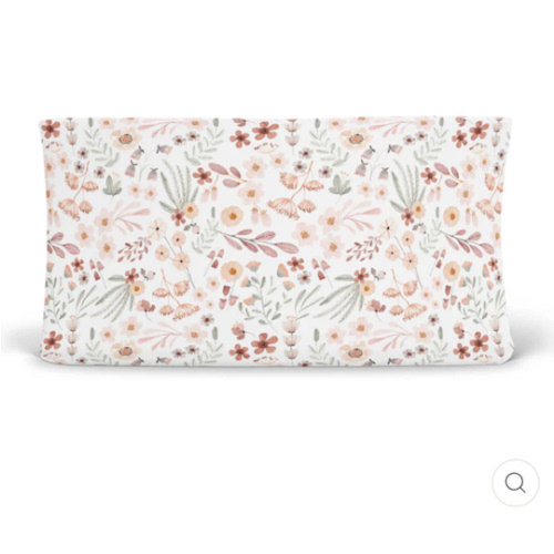 Wren's Wildflower Changing Pad Cover