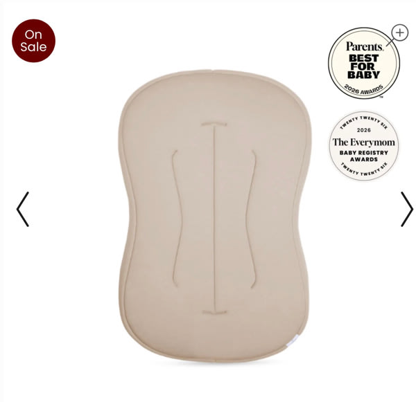 Snuggle Me Organic Infant Lounger Curve | Birch