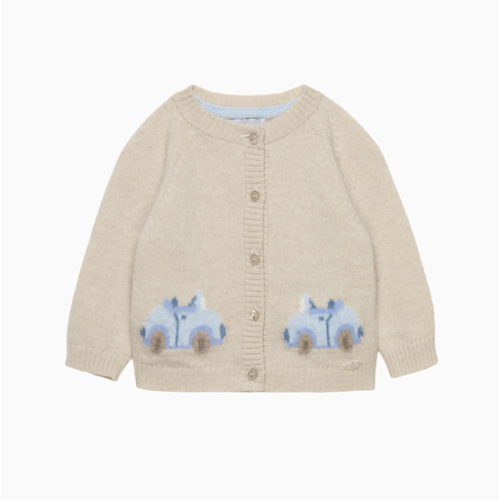 Baby Benji Car Cardigan | Trotters London – Trotters Childrenswear USA