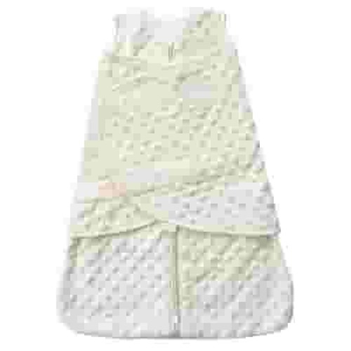 Halo® Sleepsack® Swaddle, Plushy Dot Velboa, Cream, Unisex, Infants, Newborn, 0-3 Months