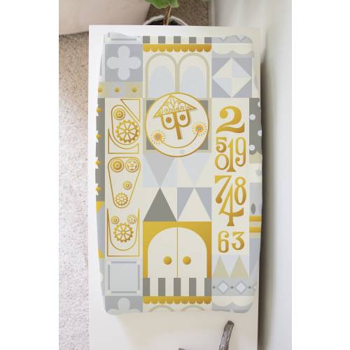 It's a Small World Changing Pad Cover, Disney Baby Shower Gift, Bassinet Boppy Cover, Snuggle Me Cover, Dock a Tot Cover, Baby Boy gift,