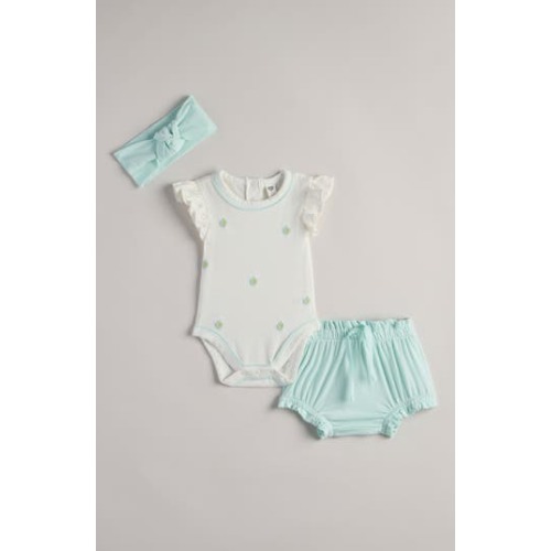 Bodysuit, Bloomers & Headband Set, 9M
