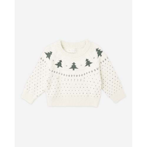 Fair Isle Sweater || Trees – Rylee + Cru