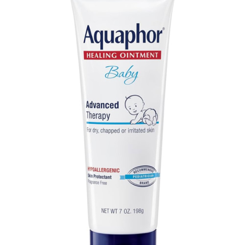 Aquaphor Baby Healing Ointment Advanced Therapy Skin Protectant, Dry Skin and Diaper Rash Ointment, 7 Oz Tube