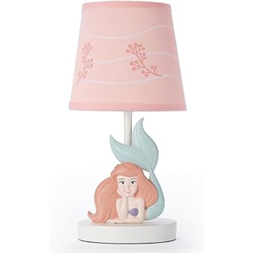 Bedtime Originals Disney Baby The Little Mermaid Ariel Lamp with Shade & Bulb