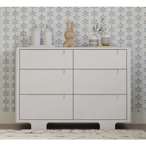 Babyletto Yuzu 6-Drawer Dresser - White