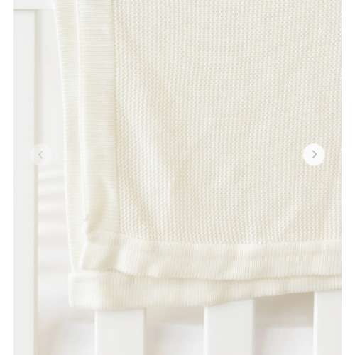Cloud Knit Bamboo Baby Blanket | Cozy Earth