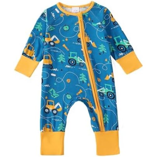 Mikrdoo Baby Boy Preemie Jumpsuits Infant Clothes Newborn Boys Romper Pajamas Clothing