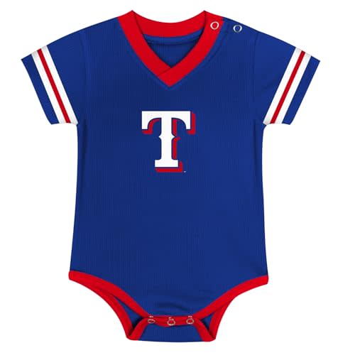 MLB Newborn & Infants 0-24 Months Official Primary Logo Creeper Romper Jersey