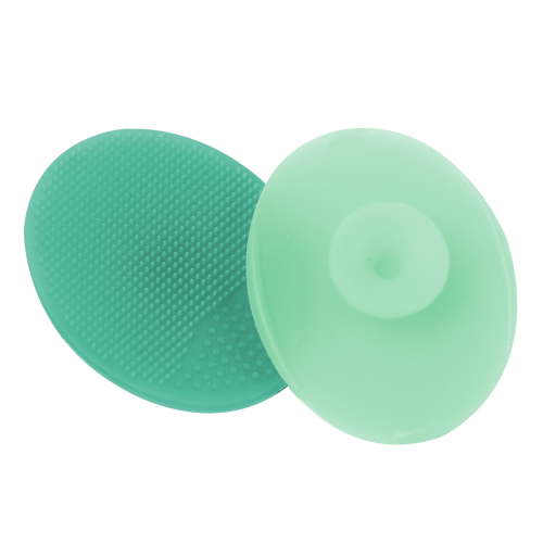 S&T INC. Reusable Lil' Scrubbies Face Washing Scrubbers, Exfoliating Cleansing Pads for All Skin Types, 2 Count