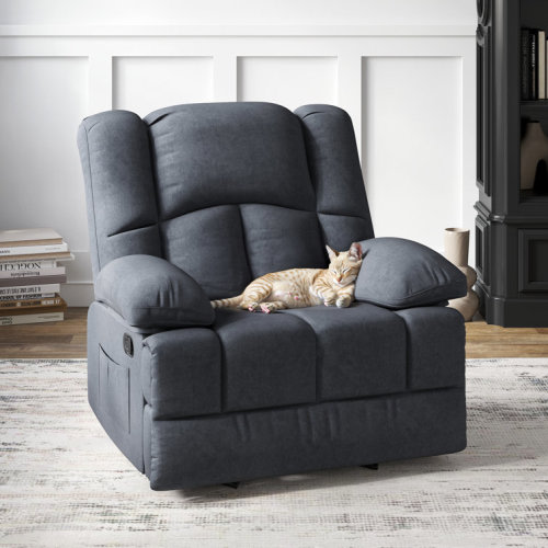 Catherne 40.1" Wide Upholstered Recliner