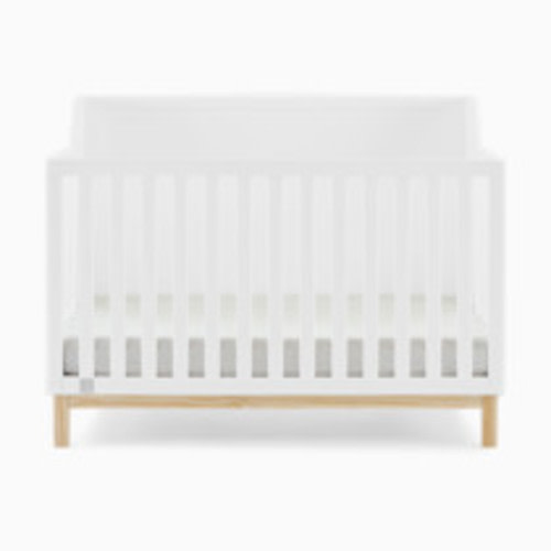 Delta Children babyGap Oxford 6-in-1 Convertible Crib - Bianca White/Natural