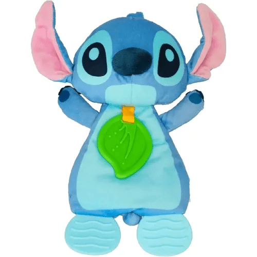 Kids Preferred Disney Baby's Lilo and Stitch - Stitch Plush and Sensory Crinkle Teether Toys for Newborn Baby Boys and Girls 10 inches