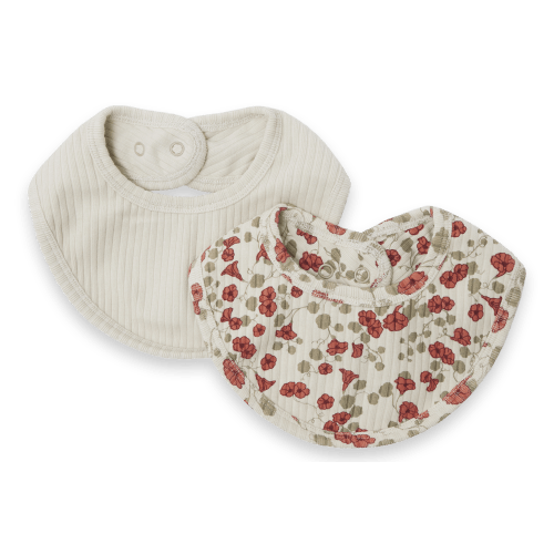 Rib Jersey Bib 2pcs