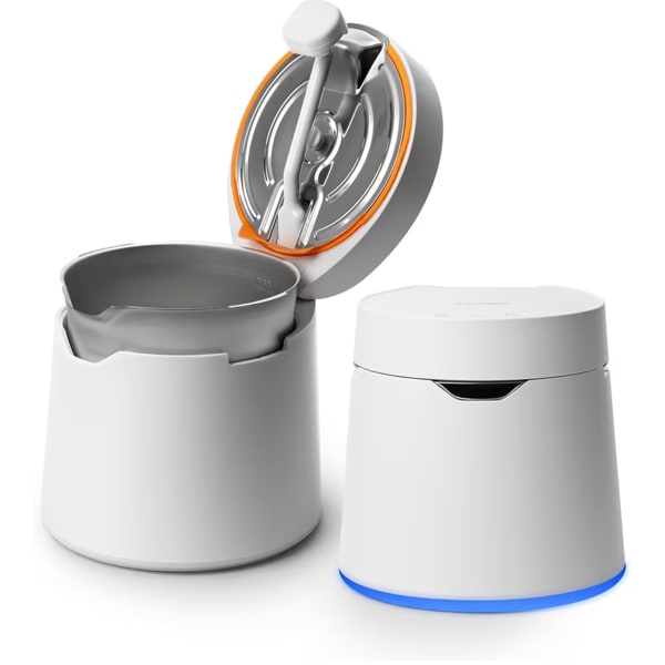 Carepod One Plus with Stand - Stainless Steel Humidifier with Mood Light
