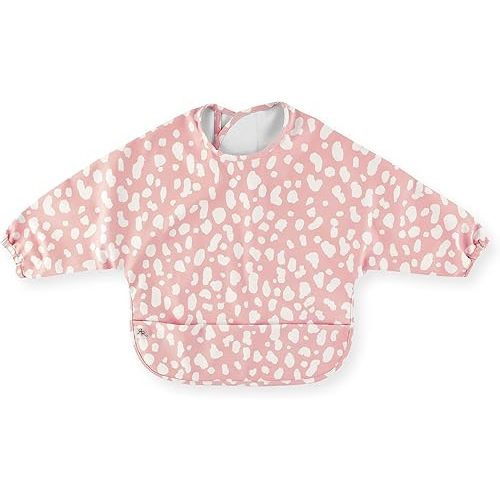 Ryan & Rose Cutie Bib Smock - Baby Smock Bib - Long Sleeve Bib Toddler Art Smock Smock Apron Toddler Bibs Baby Bib