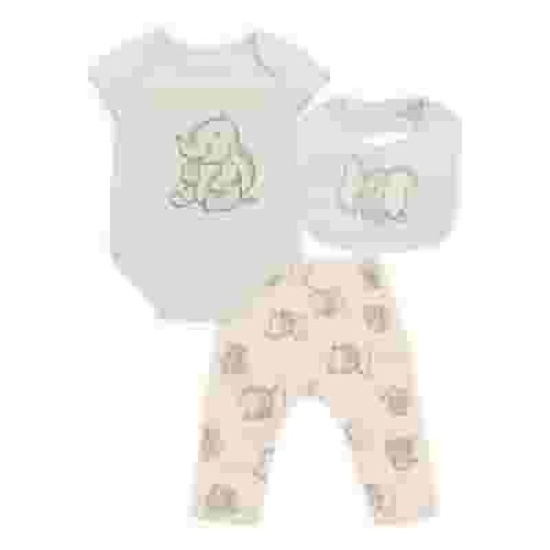Disney Newborn Baby Outfit Set 3-Piece Set Bodysuit, Pants, and Bib Sizes 0- 9 Months
