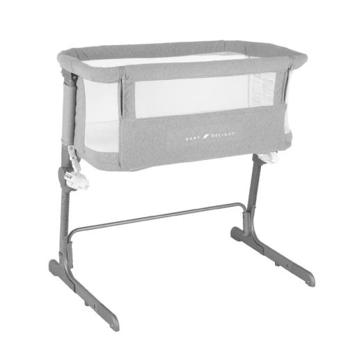 Baby Delight Beside Me Dreamer Bassinet & Bedside Sleeper - Soft Heathered Gray